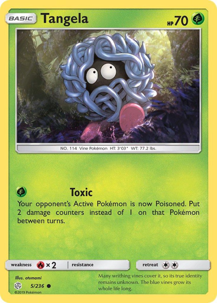 Carte Pokémon: Tangela [Saquedeneu]