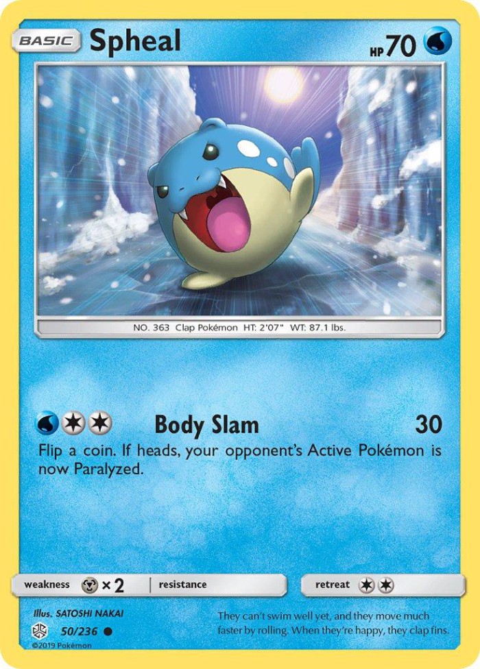 Carte Pokémon: Spheal [Obalie]