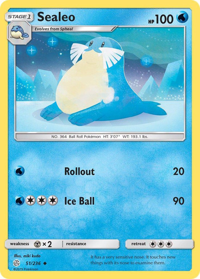 Carte Pokémon: Sealeo [Phogleur]