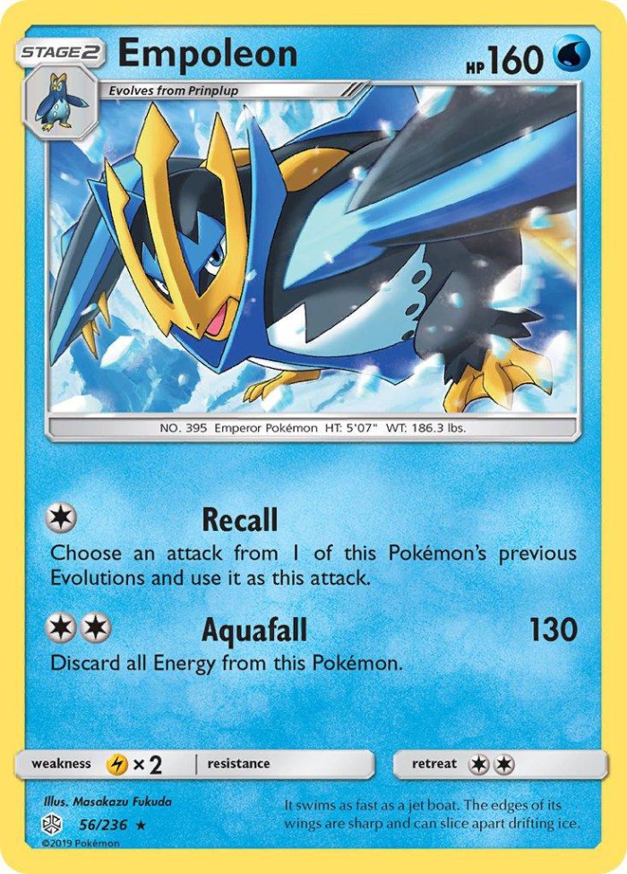 Carte Pokémon: Empoleon [Pingoléon]