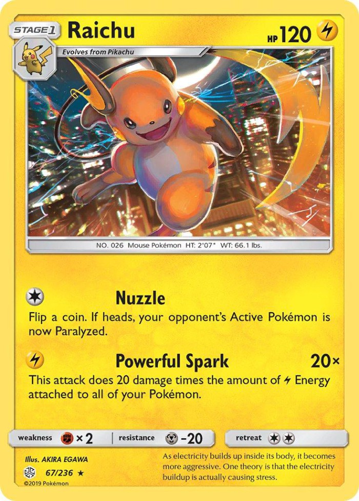 Carte Pokémon: Raichu [Raichu]