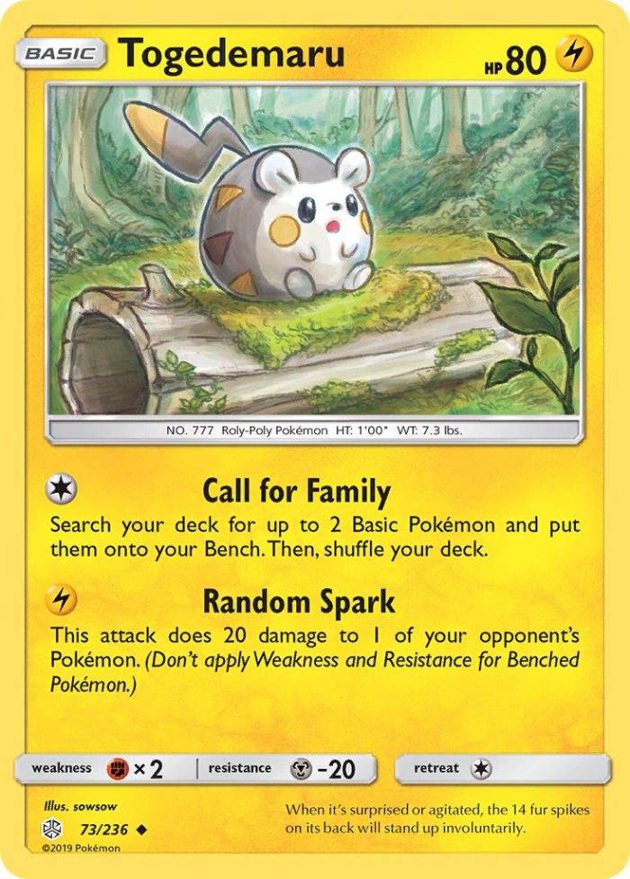 Carte Pokémon: Togedemaru [Togedemaru]