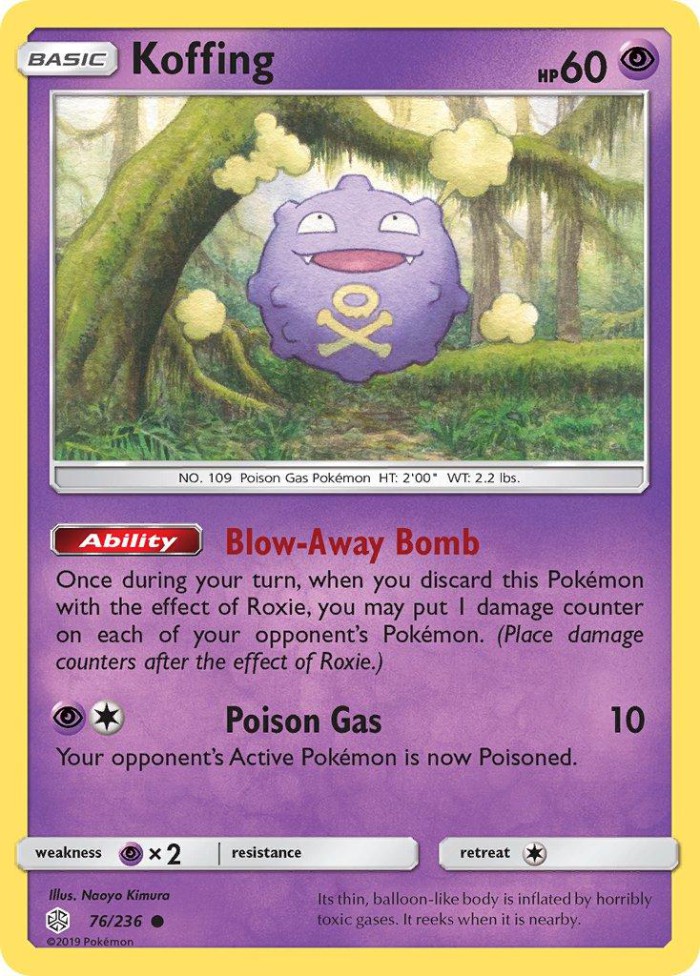 Carte Pokémon: Koffing [Smogo]