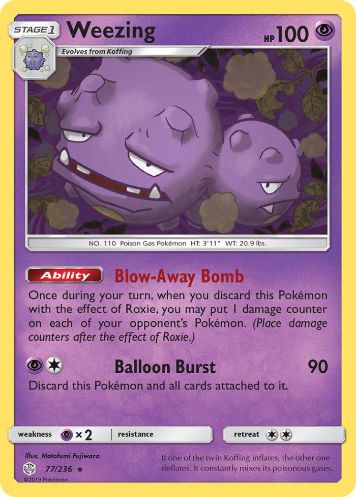 Carte Pokémon: Weezing [Smogogo]