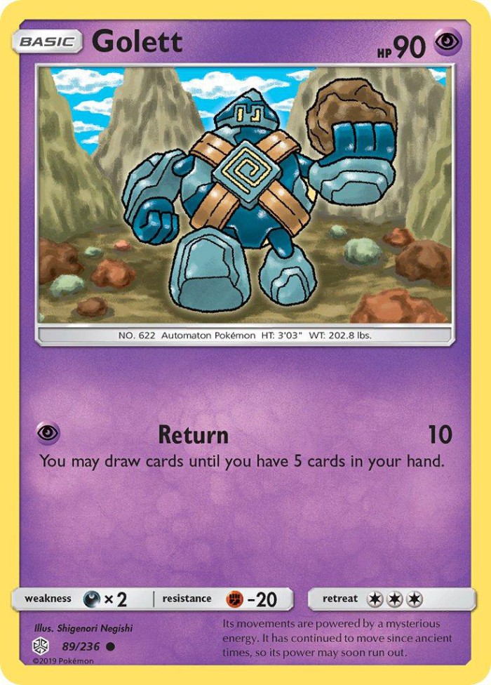 Carte Pokémon: Golett [Gringolem]