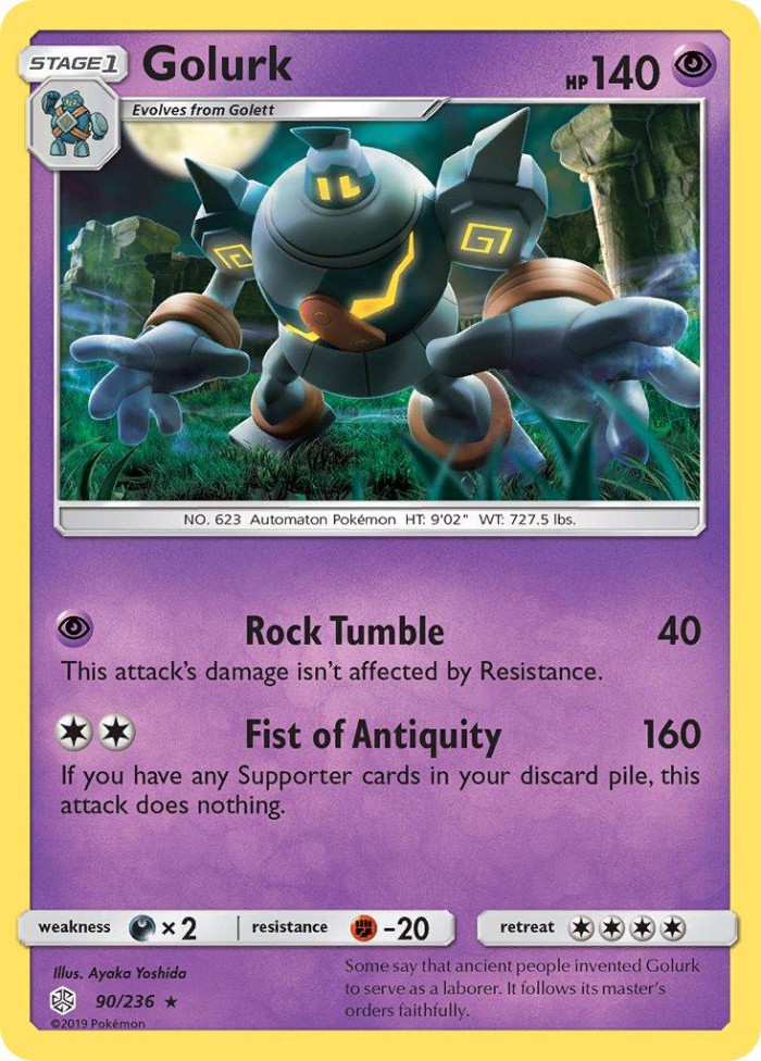 Carte Pokémon: Golurk [Golemastoc]