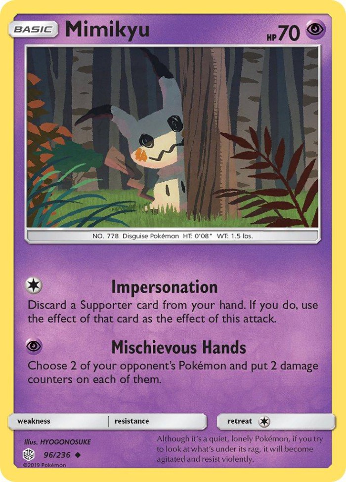 Carte Pokémon: Mimikyu [Mimiqui]