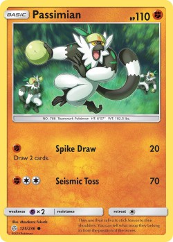 Carte Pokémon: Passimian