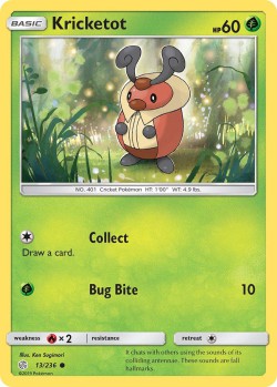 Carte Pokémon: Kricketot