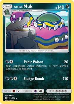 Carte Pokémon: Alolan Muk