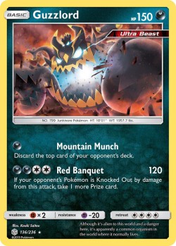 Carte Pokémon: Guzzlord