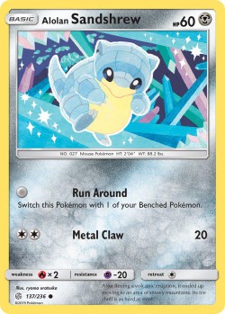 Carte Pokémon: Alolan Sandshrew