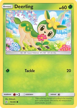 Carte Pokémon: Deerling