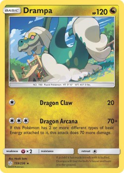 Carte Pokémon: Drampa