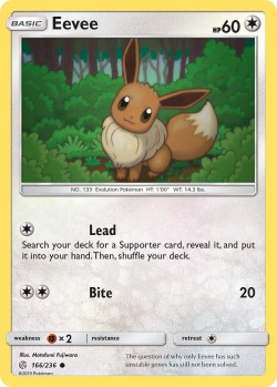 Carte Pokémon: Eevee