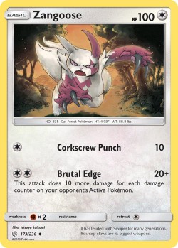 Carte Pokémon: Zangoose