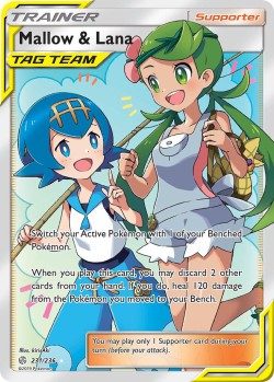 Carte Pokémon: Mallow & Lana