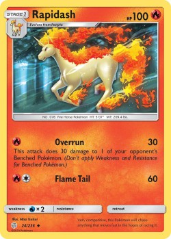 Carte Pokémon: Rapidash