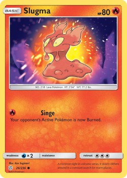 Carte Pokémon: Slugma