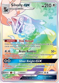 Carte Pokémon: Silvally GX