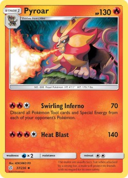 Carte Pokémon: Pyroar