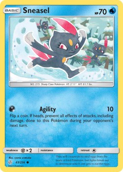 Carte Pokémon: Sneasel