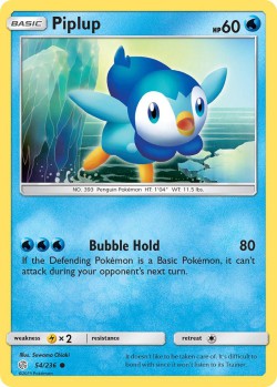 Carte Pokémon: Piplup