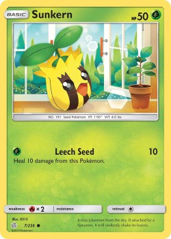 Carte Pokémon: Sunkern