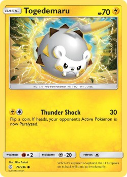 Carte Pokémon: Togedemaru