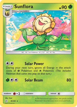 Carte Pokémon: Sunflora