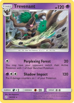 Carte Pokémon: Trevenant