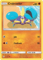 Carte Pokémon: Crabagarre