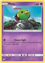 Carte Pokémon: Natu