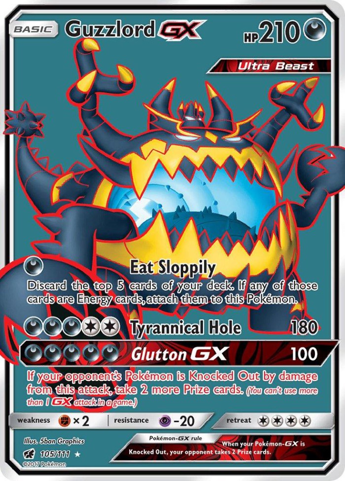 Carte Pokémon: Guzzlord GX [Engloutyran GX]