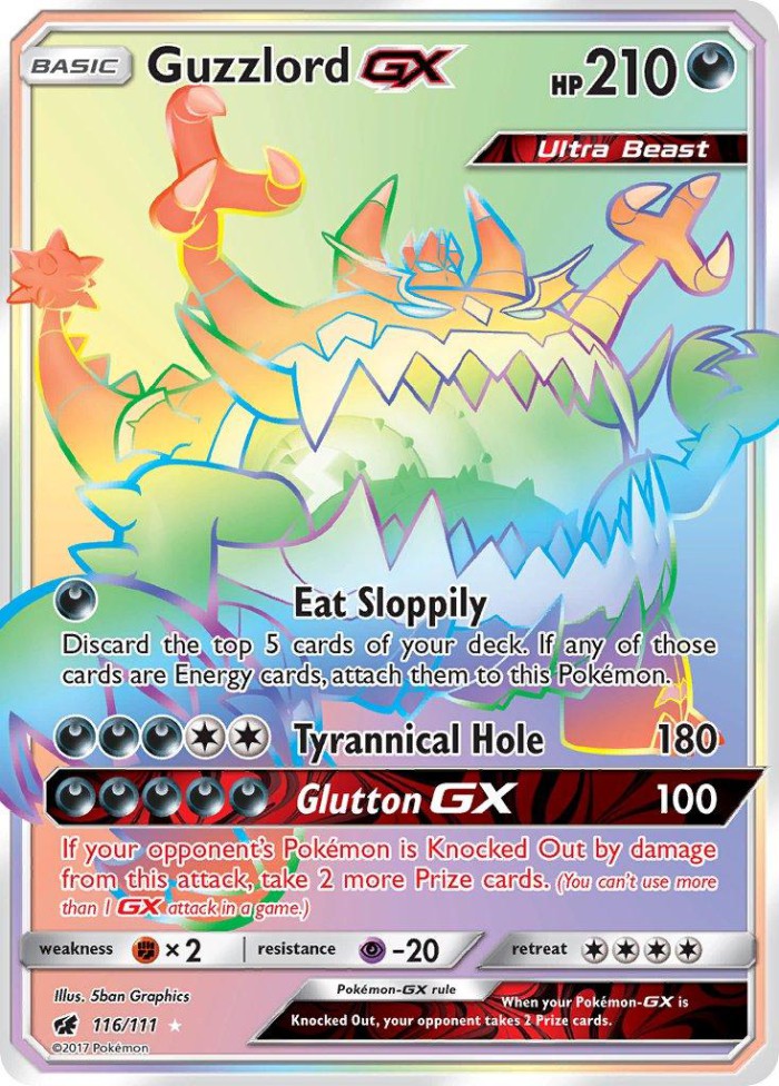 Carte Pokémon: Guzzlord GX [Engloutyran GX]