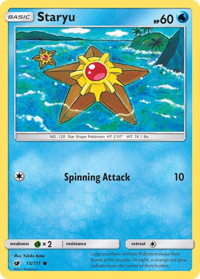 Carte Pokémon: Staryu [Stari]