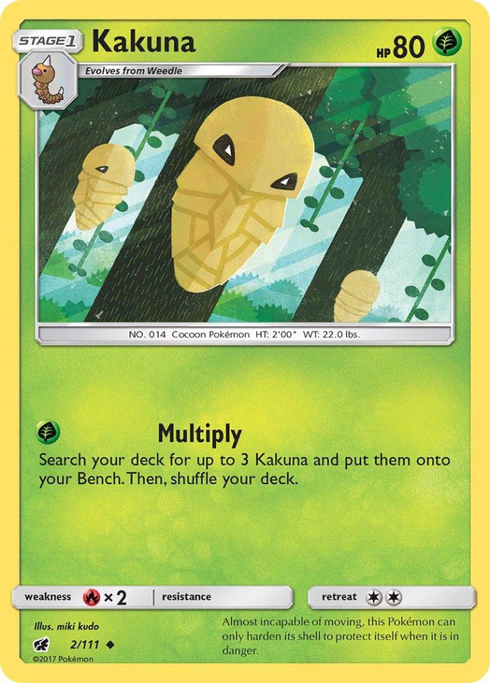 Carte Pokémon: Kakuna [Coconfort]