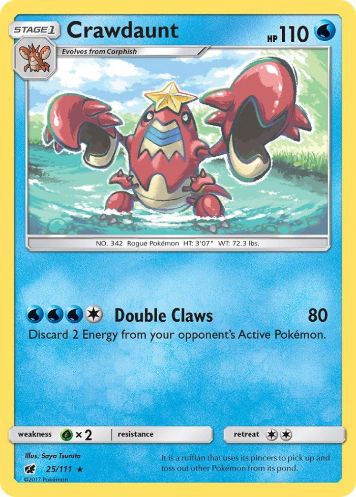 Carte Pokémon: Crawdaunt [Colhomard]