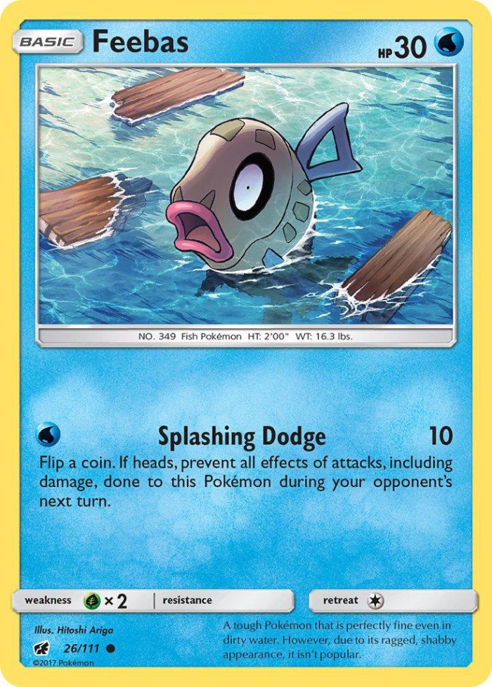 Carte Pokémon: Feebas [Barpau]