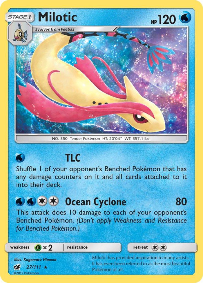 Carte Pokémon: Milotic [Milobellus]