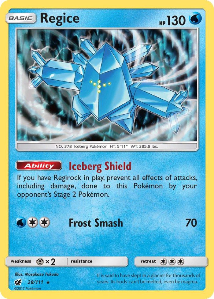 Carte Pokémon: Regice [Regice]