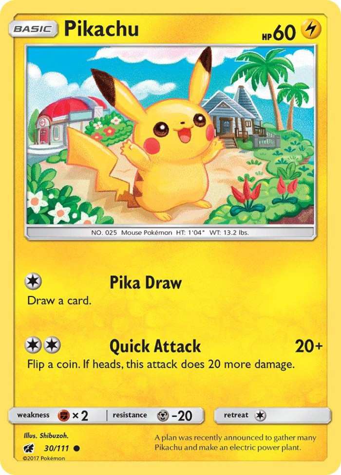 Carte Pokémon: Pikachu [Pikachu]