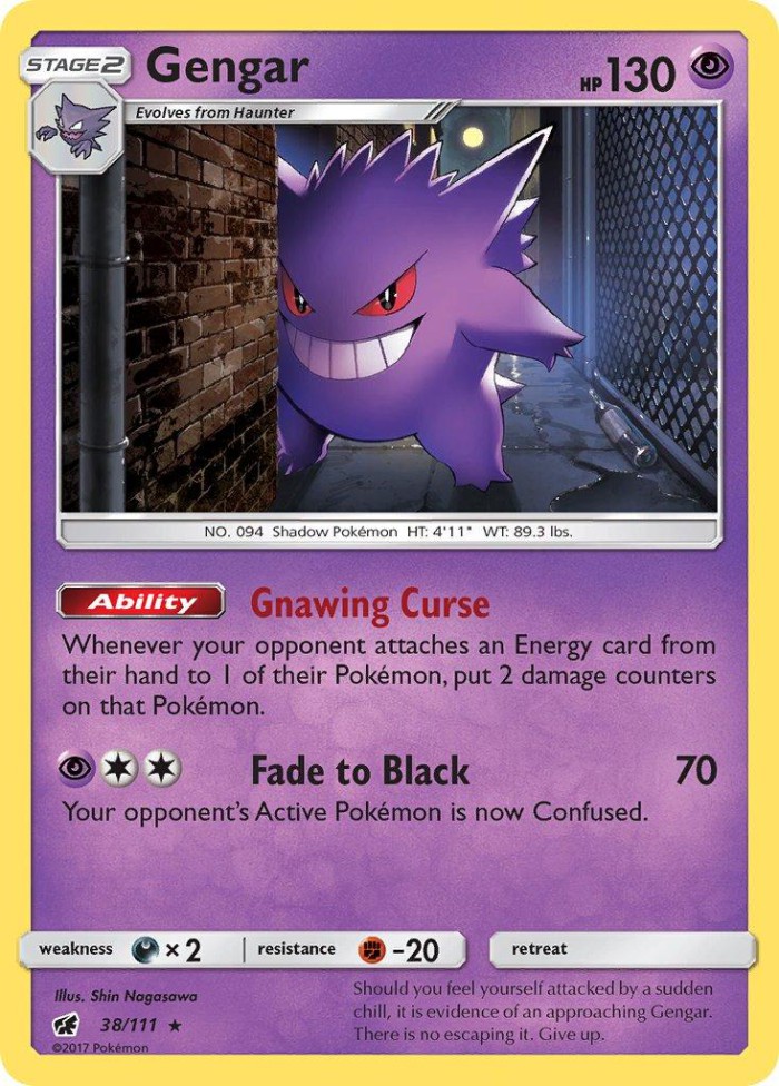 Carte Pokémon: Gengar [Ectoplasma]