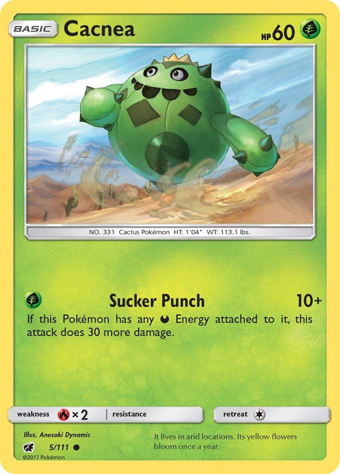 Carte Pokémon: Cacnea [Cacnea]