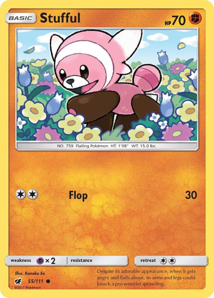 Carte Pokémon: Stufful [Nounourson]