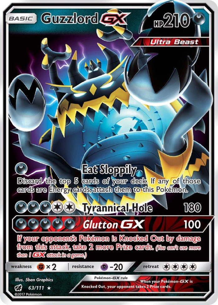 Carte Pokémon: Guzzlord GX [Engloutyran GX]