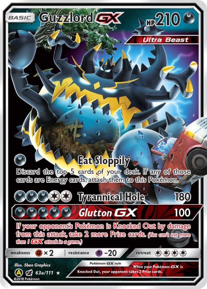 Carte Pokémon: Guzzlord GX [Engloutyran GX]