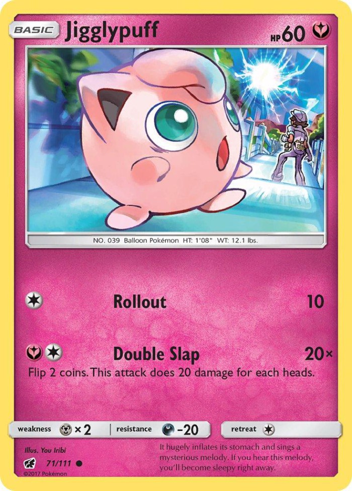 Carte Pokémon: Jigglypuff [Rondoudou]