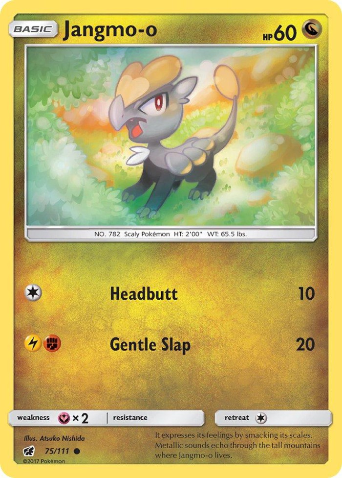 Carte Pokémon: Jangmo-o [Bébécaille]