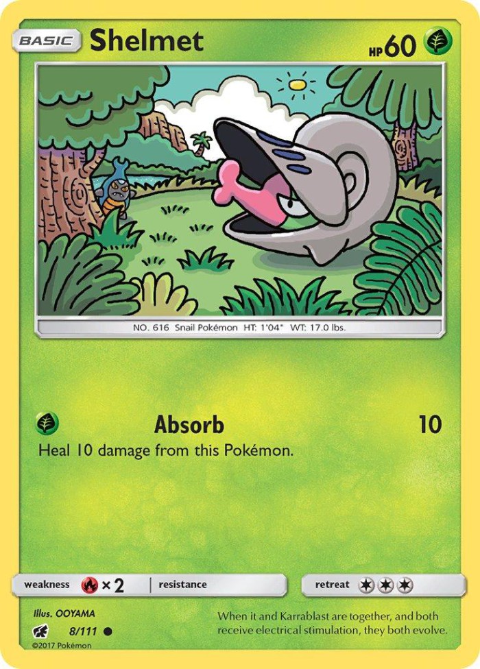 Carte Pokémon: Shelmet [Escargaume]